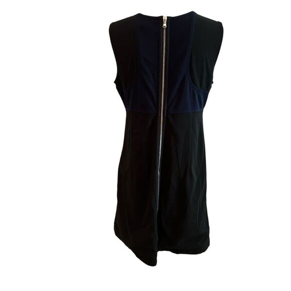 KaufmanFranco Colorblock Sheath Dress Exposed Zipper Back Size 12 - Picture 4 of 8